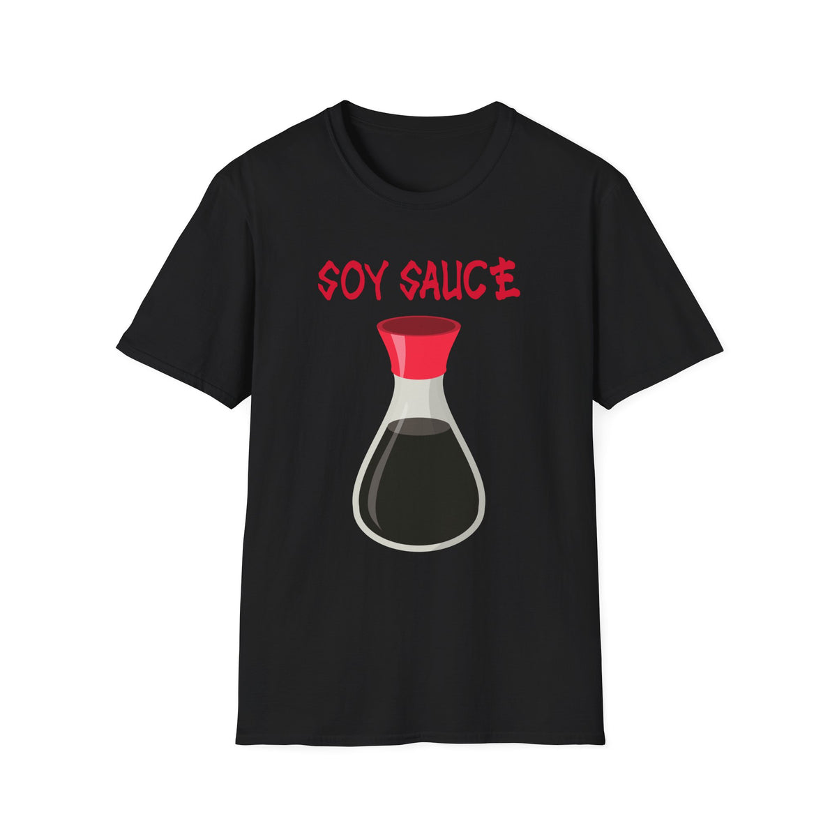 Funny Halloween Costume T-Shirt Soy Sauce,  Food Costume Top, Office Group Costume Shirt, Matching Friends Family Shirt