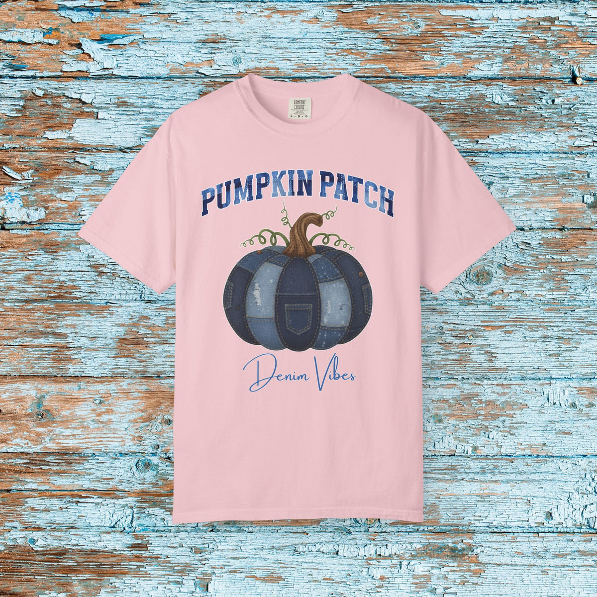Comfort Colors Pumpkin Patch, Cute Fall Autumn Shirt For Women,Halloween Shirt,Fall Gift, Patchwork Sewing Shirt,Crafting Shirt