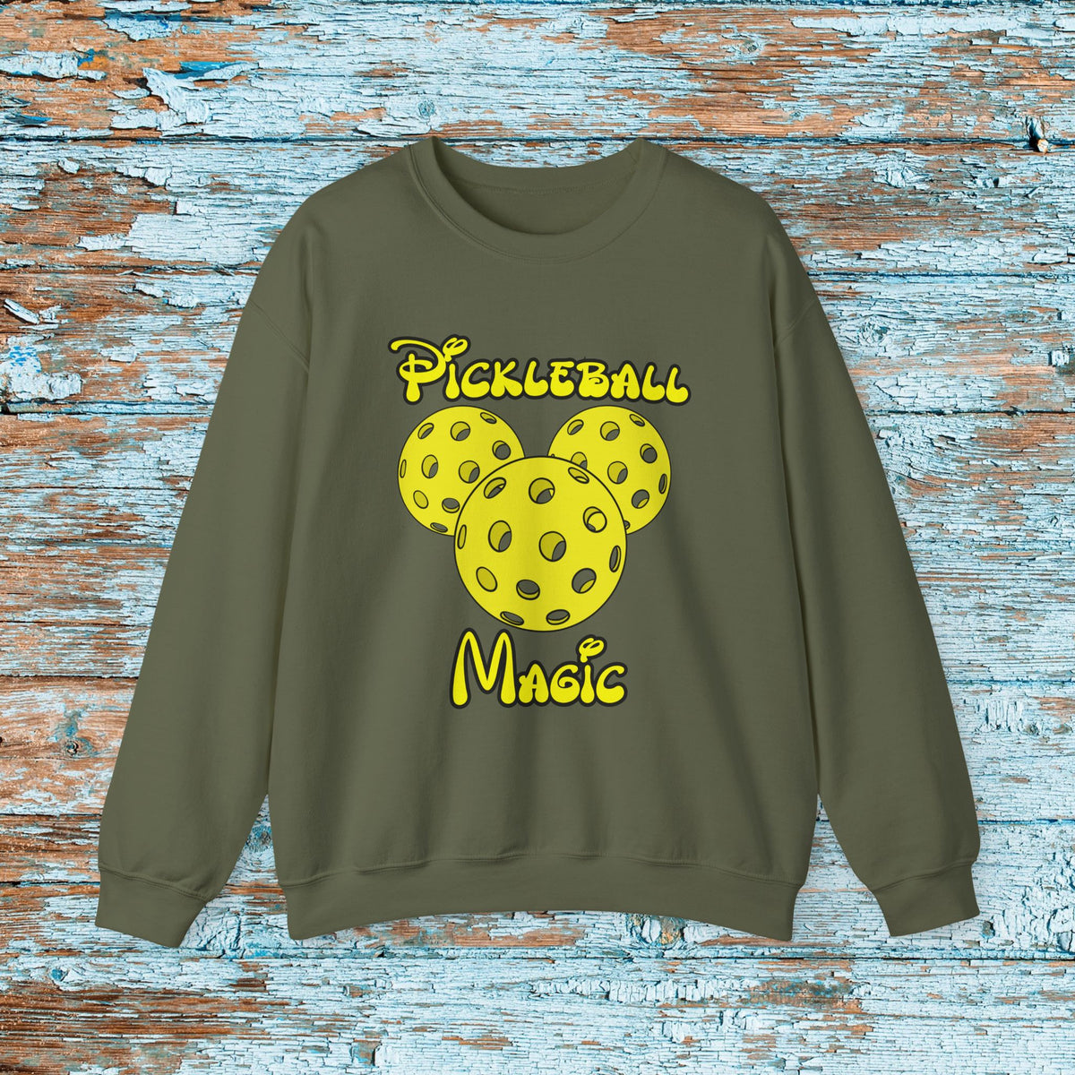 Mickey Pickleball Lover Pickleball Magic Sweatshirt Theme Park Lover Pickleball Player Team Shirt Gift for Him or Her Mom Dad Player