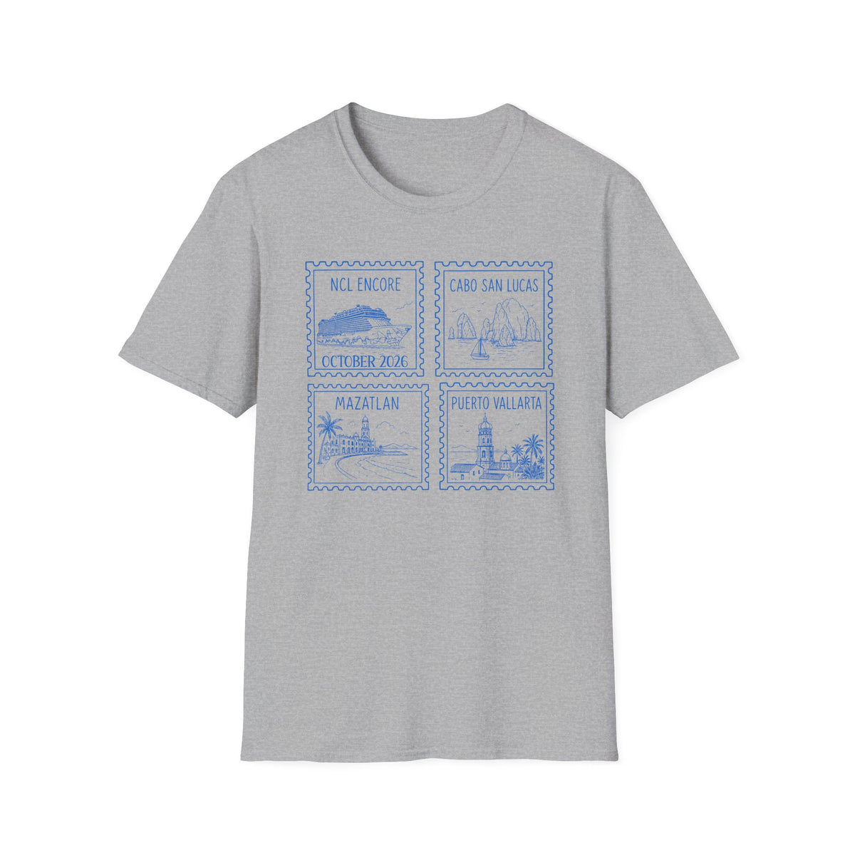 Custom Cruise Family Vacation Matching T-Shirt, Personalized Cruise Ship Tee, Custom Tee, Bachelorette Party, Destination Travel Shirt
