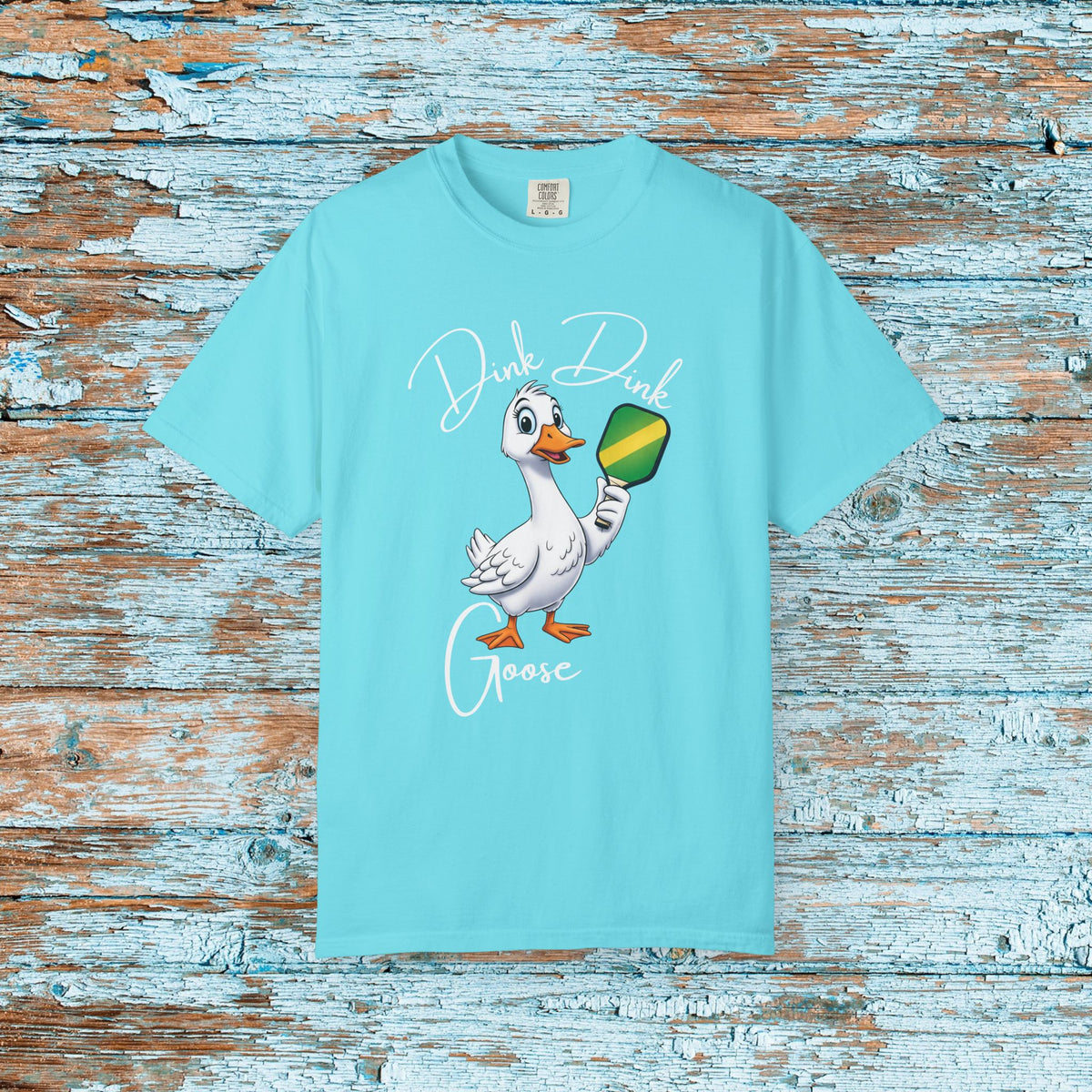 Pickleball Funny Goose Comfort Colors Shirt Dink Dink Goose Pickleball Shirt for Her Him Mom Dad Team Shirt Pickleball Lover Player Gift