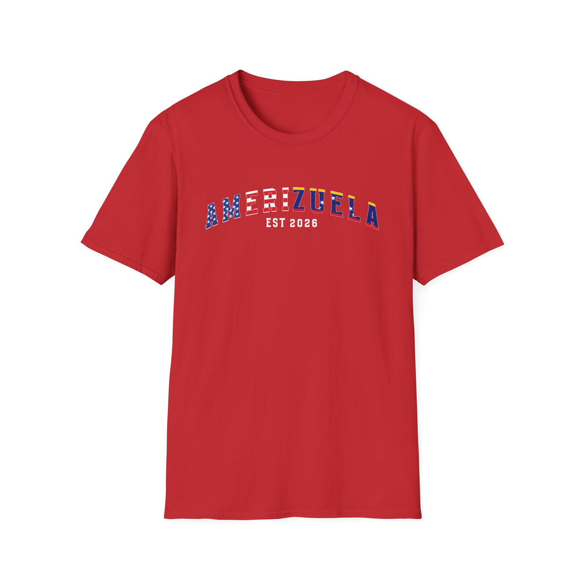 Amerizuela Shirt, Venezuelan American Pride T Shirt, USA Venezuela Flag Tee, Immigration Gift Shirt, Cultural Heritage Unisex Tee