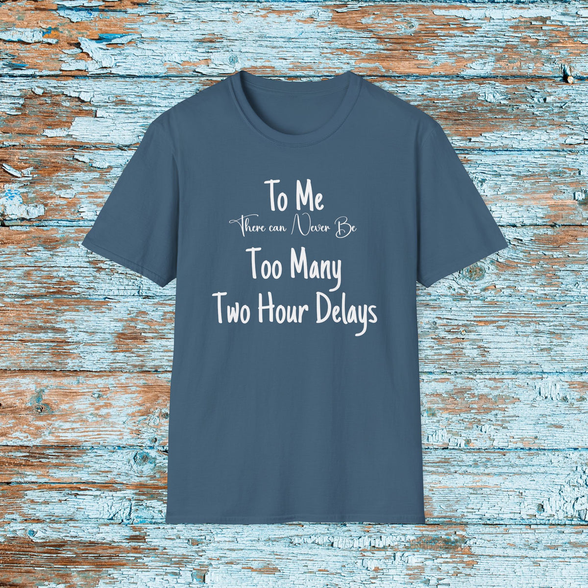 Funny Teacher Two Hour Delay Shirt, To Me There Can Never Be Too Many Two Hour Delays, Humorous Grammar TShirt, Snow Day, Matching Team