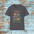 Treat Yourself With Pickleball Shirt, Boho Floral Pickleball Tee, Pickleball Gift for Women, Gift for Mom, Bestie, Partner Matching Team