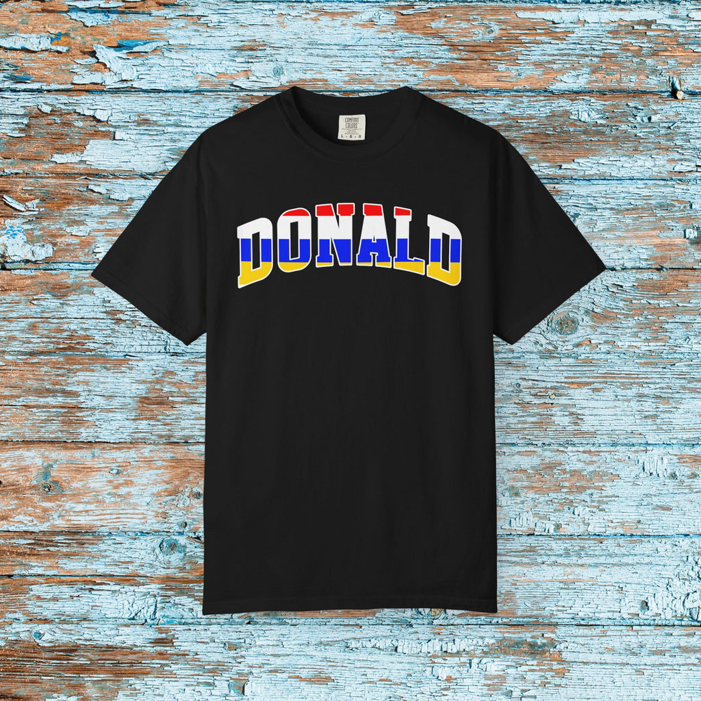 Comfort Colors Donald Mickey Shirt College Font Magical Matching Family Theme Park Kingdom Vacation Shirt