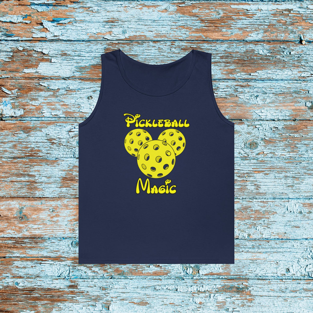 Mickey Pickleball Lover Pickleball Magic Tank Top Theme Park Lover Pickleball Player Team Shirt Gift for Him or Her Mom Dad Player