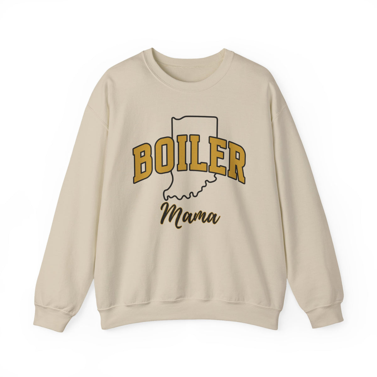 Custom Boiler Mama, Indiana Pride, University School Sweater, Fun Mom Shirt, Freshman Mom Gift, Unisex Crewneck Sweatshirt