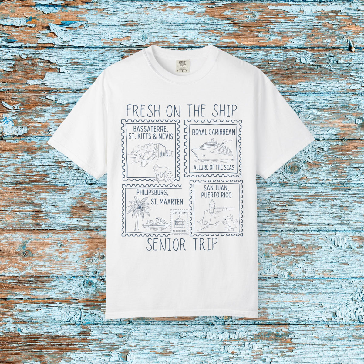 Custom Cruise Graduation Senior Trip Family Vacation Matching T-shirt
