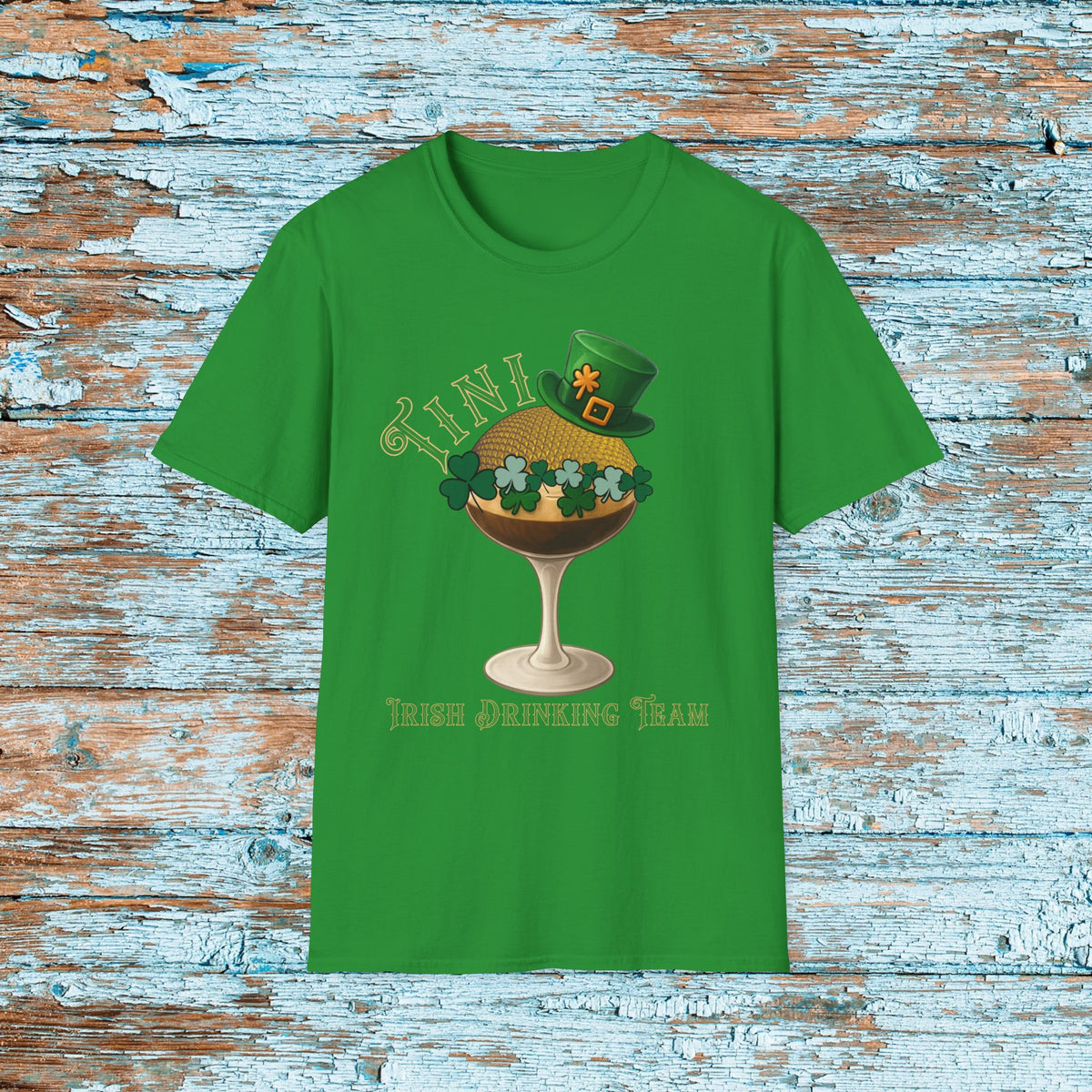 St. Patrick's Day EPCOT Drink Around The World  T-Shirt, Irish Martini, Shamrock Shirt, Pinch Proof, Fun St. Paddy's Day