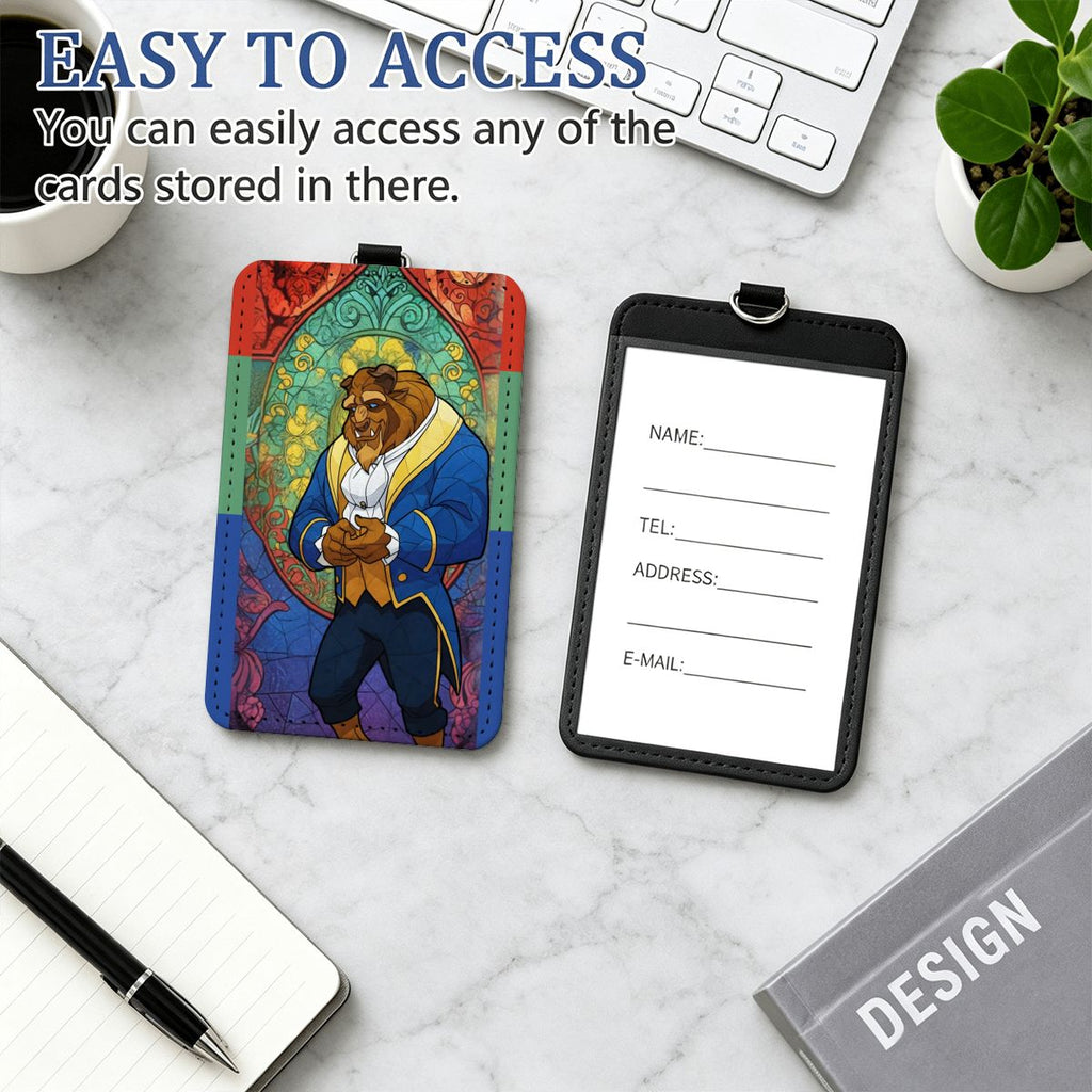 PU Leather ID Badge Holder with Lanyard (Vertical) Untitled design (28)