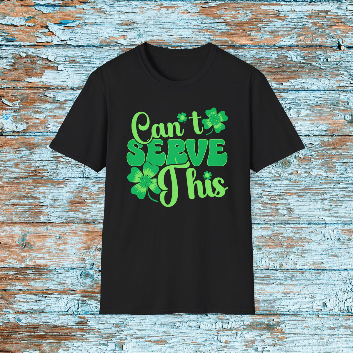 St Patricks Day Shirt, Can't Serve This Pickleball Shirt, Funny Pickleball T Shirt, Pickleball Tee, Leprechaun Pickleball Gift, Player Shirt