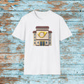 Funny SNL Aerial Tramway Emoji Sketch Unisex Softstyle T-Shirt, Group Halloween Costume, Hilarious Office Crew, Matching Coordinating Shirt