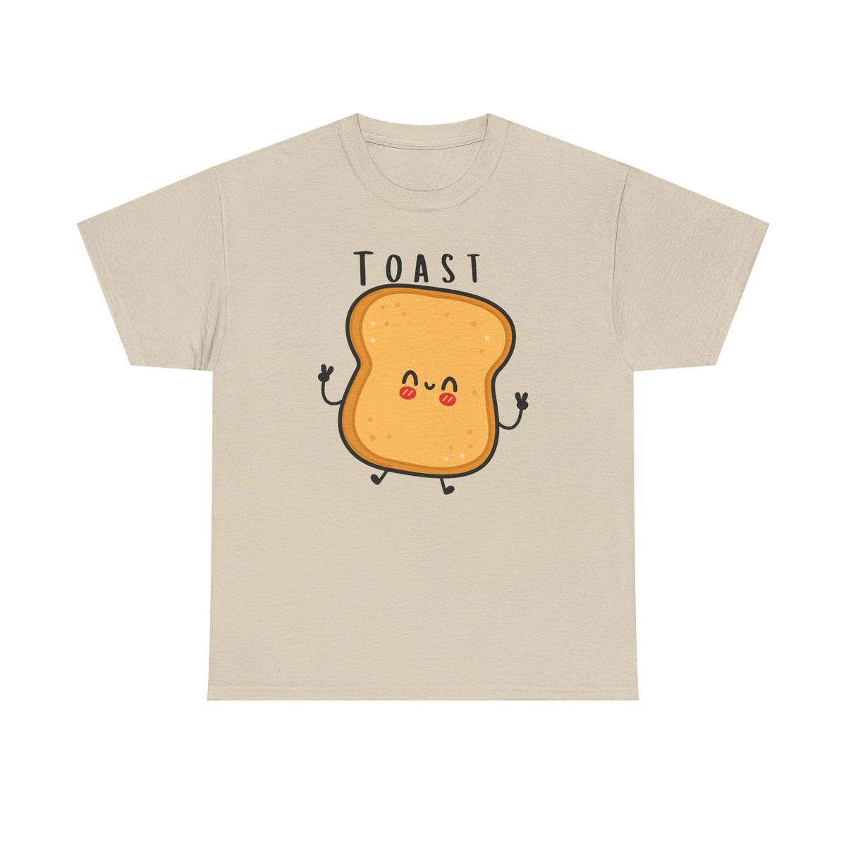 Couple's Halloween Funny Costume Unisex Heavy Cotton Tee Avocado and Toast Breakfast Shirts for Him and Her