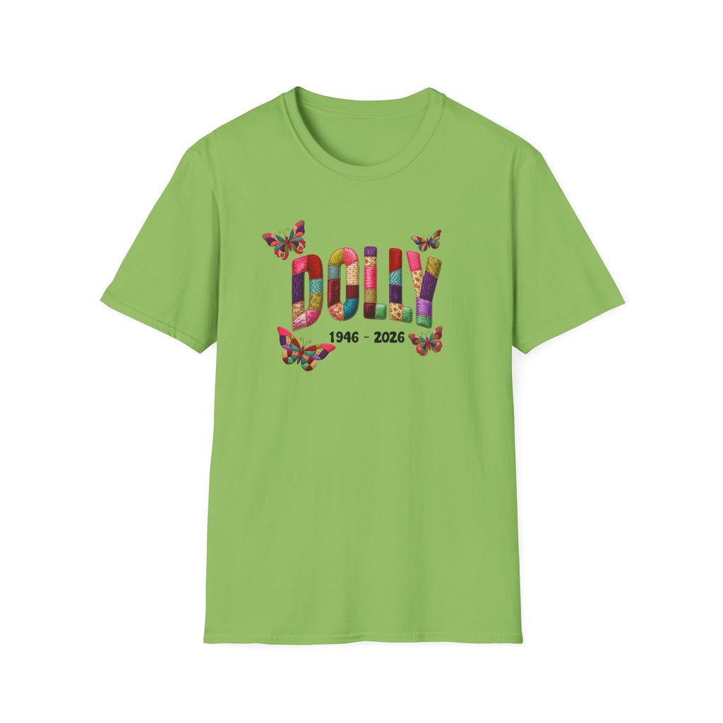 Dolly Tribute Shirt, Coat of Many Colors, Faux Quilt, Patchwork Aesthetic T-Shirt