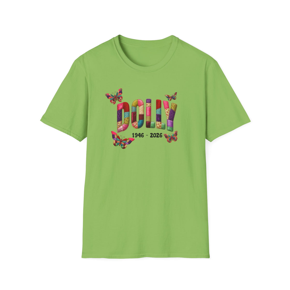 Dolly Tribute Shirt, Coat of Many Colors, Faux Quilt, Patchwork Aesthetic T-Shirt