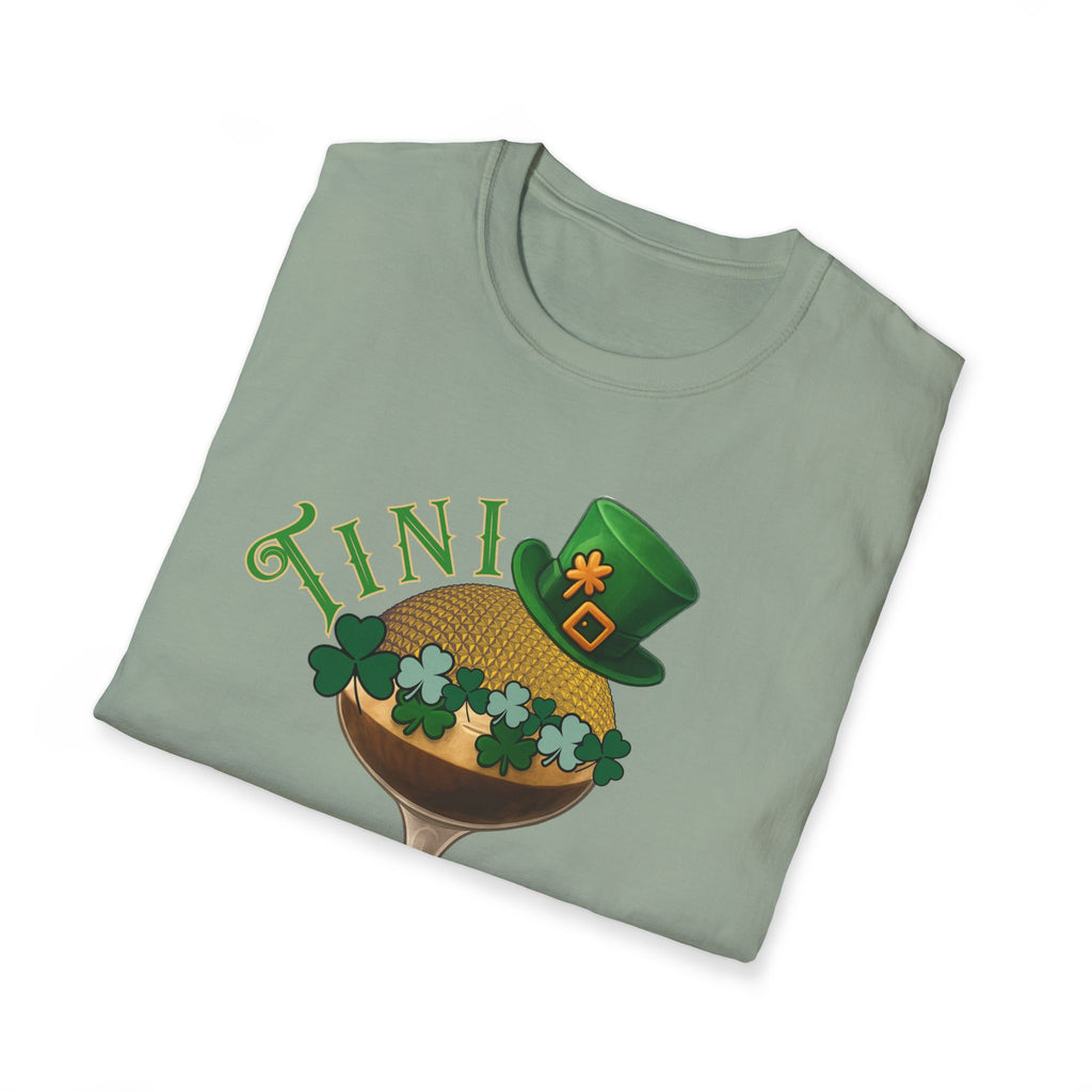 St. Patrick's Day EPCOT Drink Around The World  T-Shirt, Irish Martini Drinking Club, Shamrock Shirt, Pinch Proof, Fun St. Paddy's Day