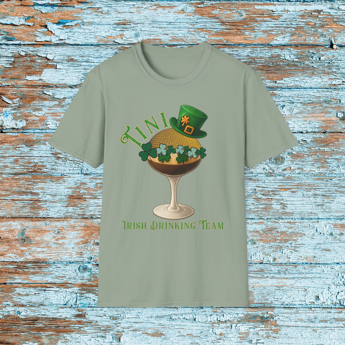 St. Patrick's Day EPCOT Drink Around The World  T-Shirt, Irish Martini, Shamrock Shirt, Pinch Proof, Fun St. Paddy's Day