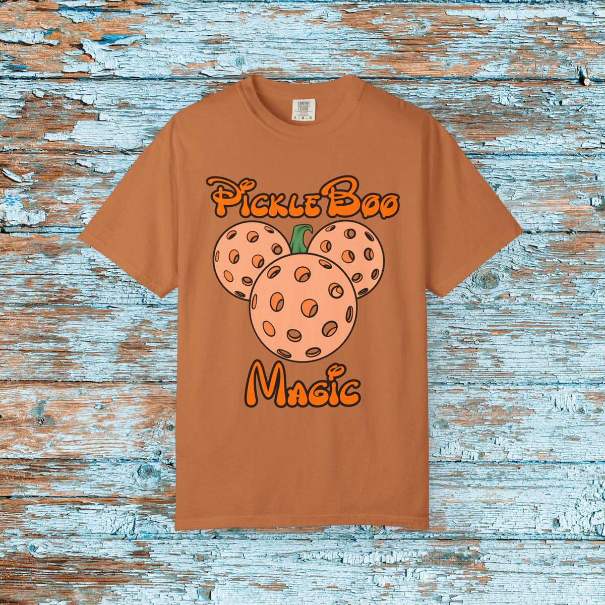 Comfort Colors Halloween Mickey Pickleboo Pickleball Magic Theme Park Lover Pickleball Player Team Shirt Gift for  Her Mom Player