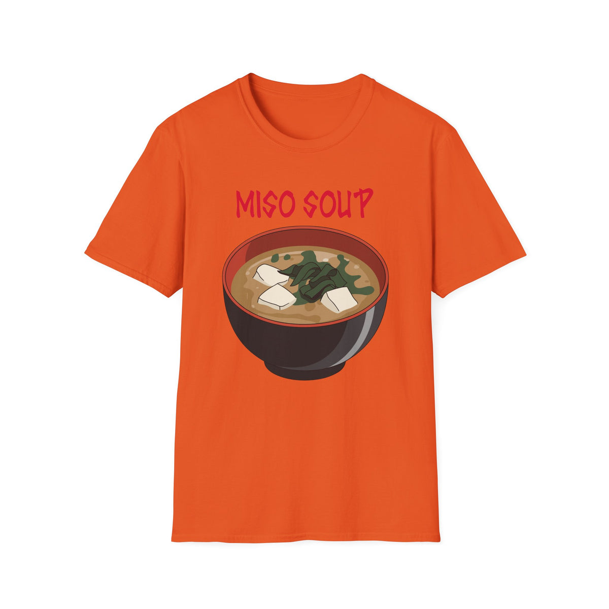 Funny Halloween Costume T-Shirt Miso Soup, Food Costume Top, Office Group Costume Shirt, Matching Friends Family Shirt