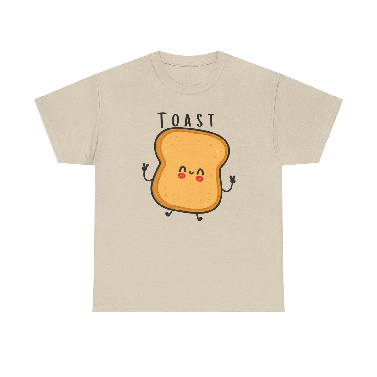 Couple's Halloween Funny Costume Unisex Heavy Cotton Tee Avocado and Toast Breakfast Shirts for Him and Her