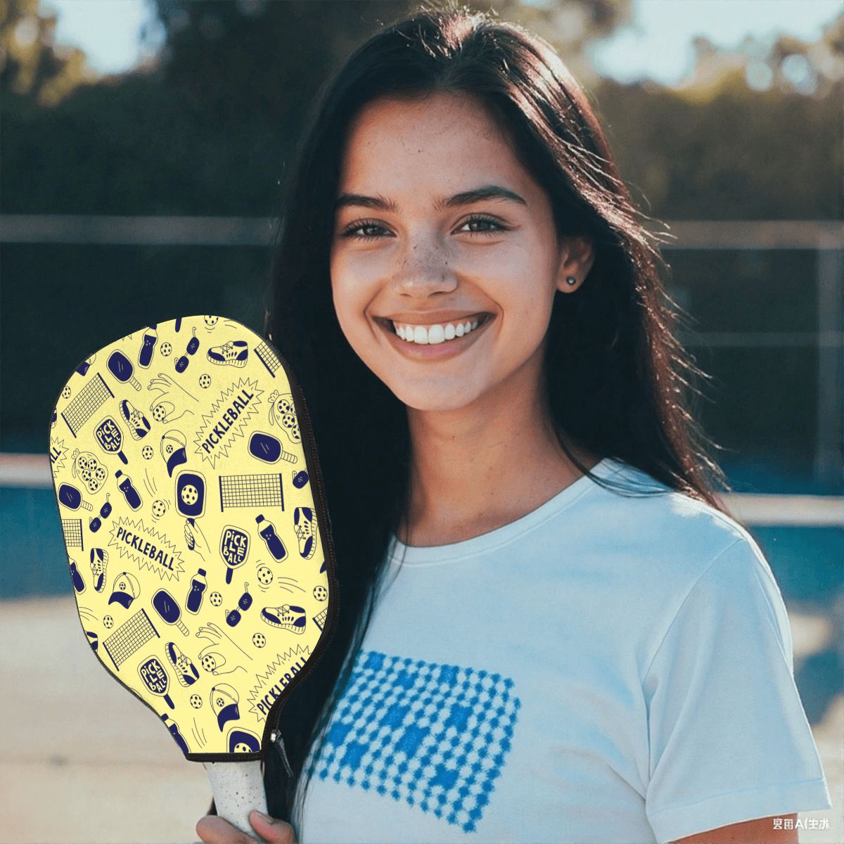 Pickleball Paddle Cover 7 Dink in Pink (4)