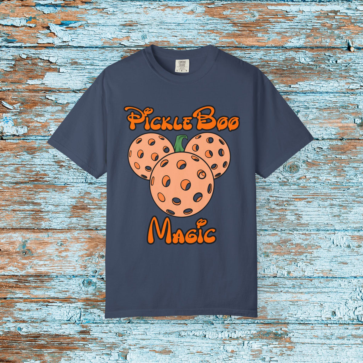 Comfort Colors Halloween Mickey Pickleboo Pickleball Magic Theme Park Lover Pickleball Player Team Shirt Gift for  Her Mom Player