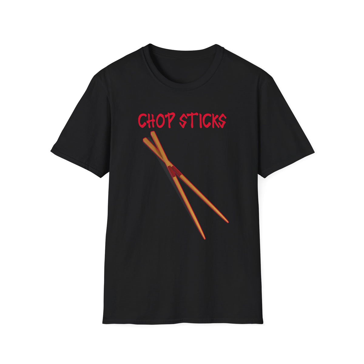Funny Halloween Costume T-Shirt Chop Sticks, Food Costume Top, Office Group Costume Shirt, Matching Friends Family Shirt