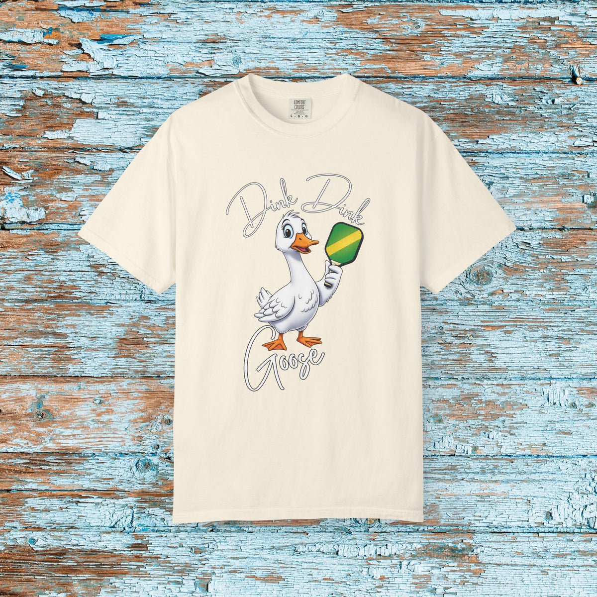 Pickleball Funny Goose Comfort Colors Shirt Dink Dink Goose Pickleball Shirt for Her Him Mom Dad Team Shirt Pickleball Lover Player Gift