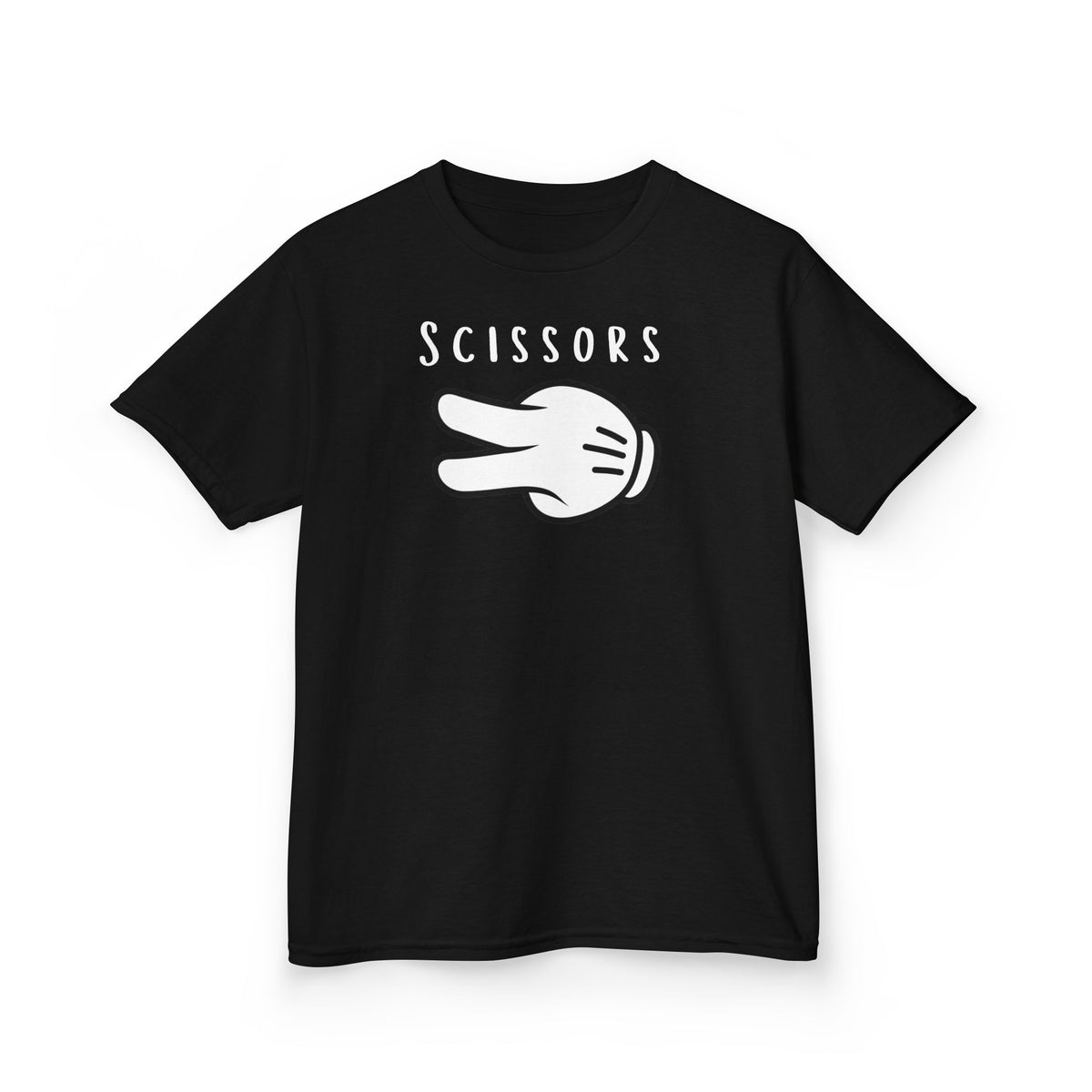 Kids Funny Halloween Costume | Rock Paper Scissors Tee | Scissors Tee