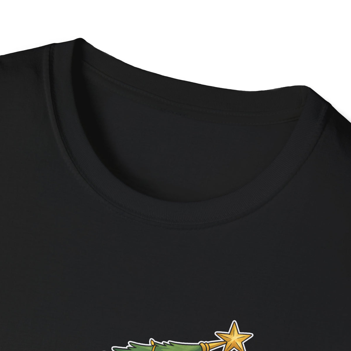 Funny Cat Christmas Shirt What? Christmas Tree Knocked Over Tee Cute Holiday Cat Lover T-Shirt Humorous Xmas Gift for Pet Owners, Soft Style