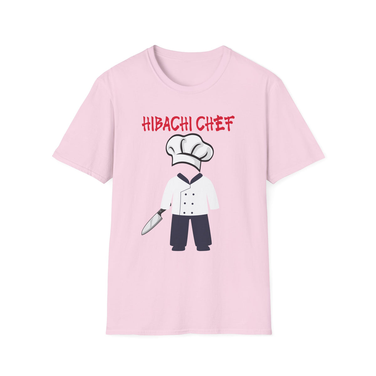 Funny Halloween Costume T-Shirt Hibachi Chef, Food Costume Top, Office Group Costume Shirt, Matching Friends Family Shirt
