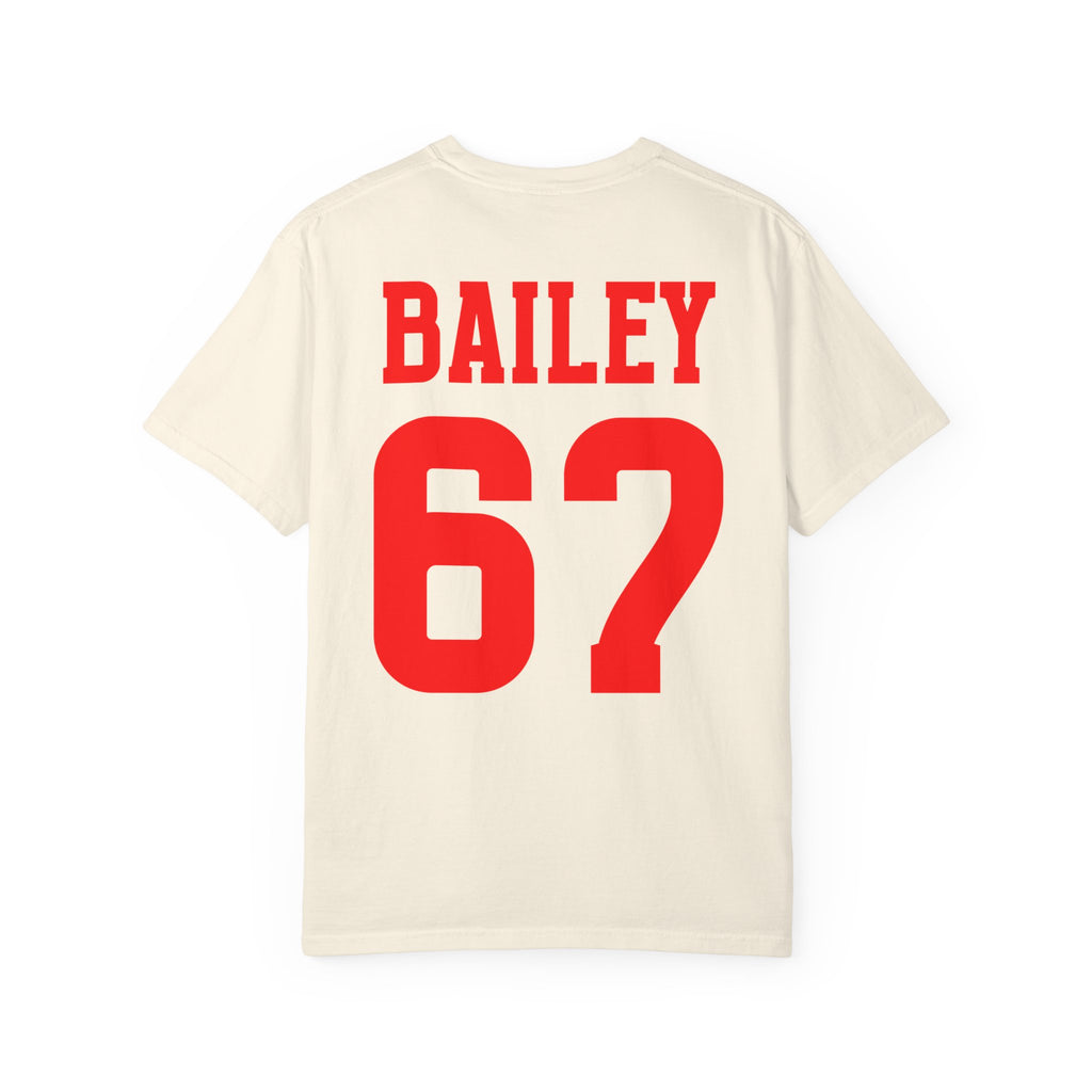 Custom Bus Driver Team T-shirt | Comfort Colors School Spirit Tee, Custom Bus Number and School, Personalized Name & Number