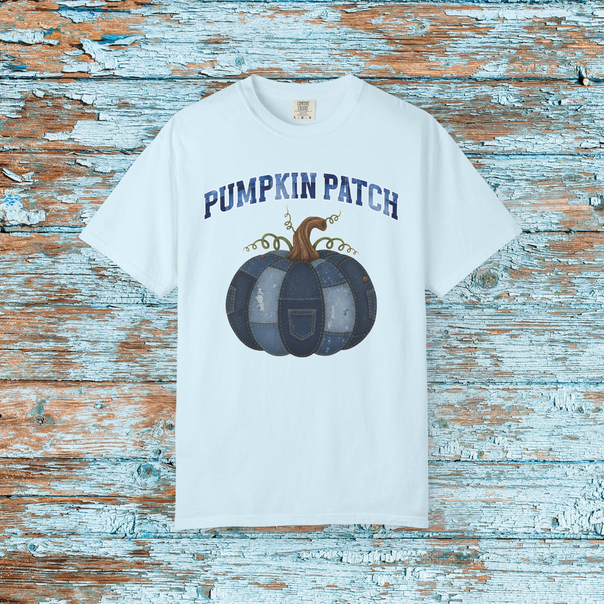 Comfort Colors Pumpkin Patch, Cute Fall Autumn Shirt For Women,Halloween Shirt,Fall Gift, Patchwork Sewing Shirt,Crafting Shirt
