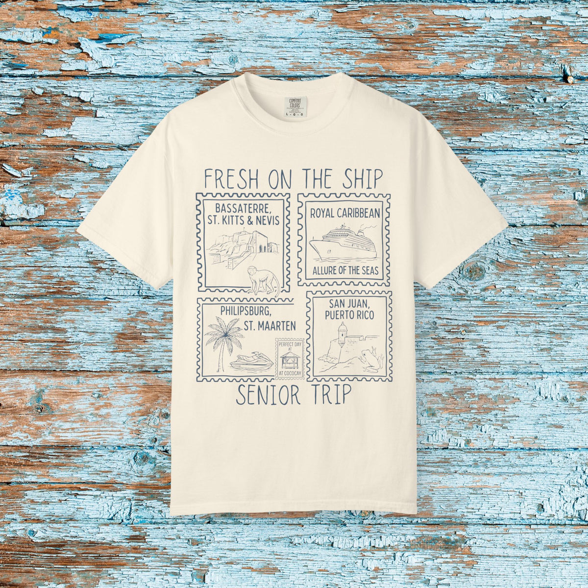 Custom Cruise Graduation Senior Trip Family Vacation Matching T-shirt