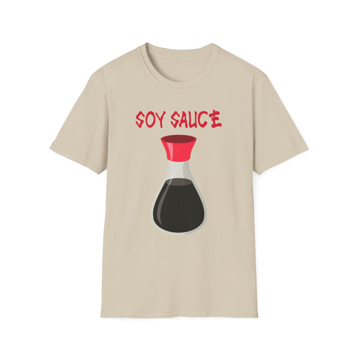 Funny Halloween Costume T-Shirt Soy Sauce,  Food Costume Top, Office Group Costume Shirt, Matching Friends Family Shirt