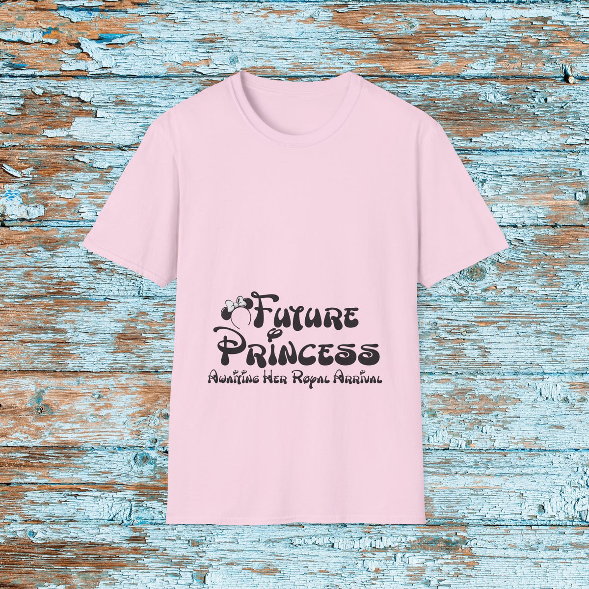 Future Princess Baby Shower Gift | Pregnancy Announcement T-Shirt | Mom-to-Be Theme Park Shirt | Matching Family Disney Shirt