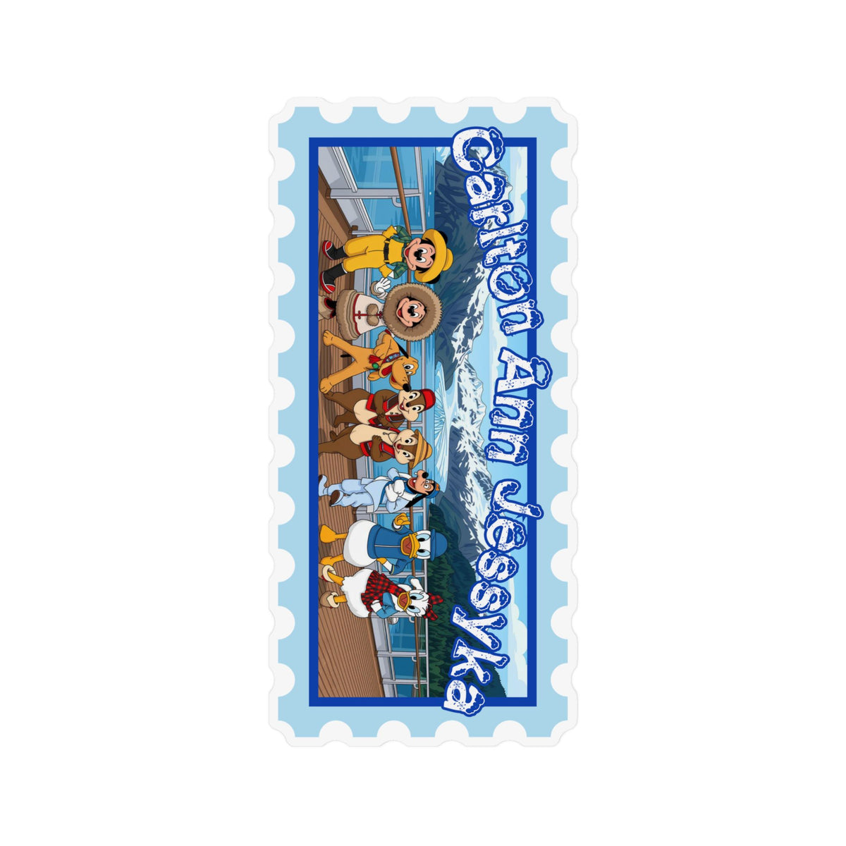 Alaska Custom Shape Magnets