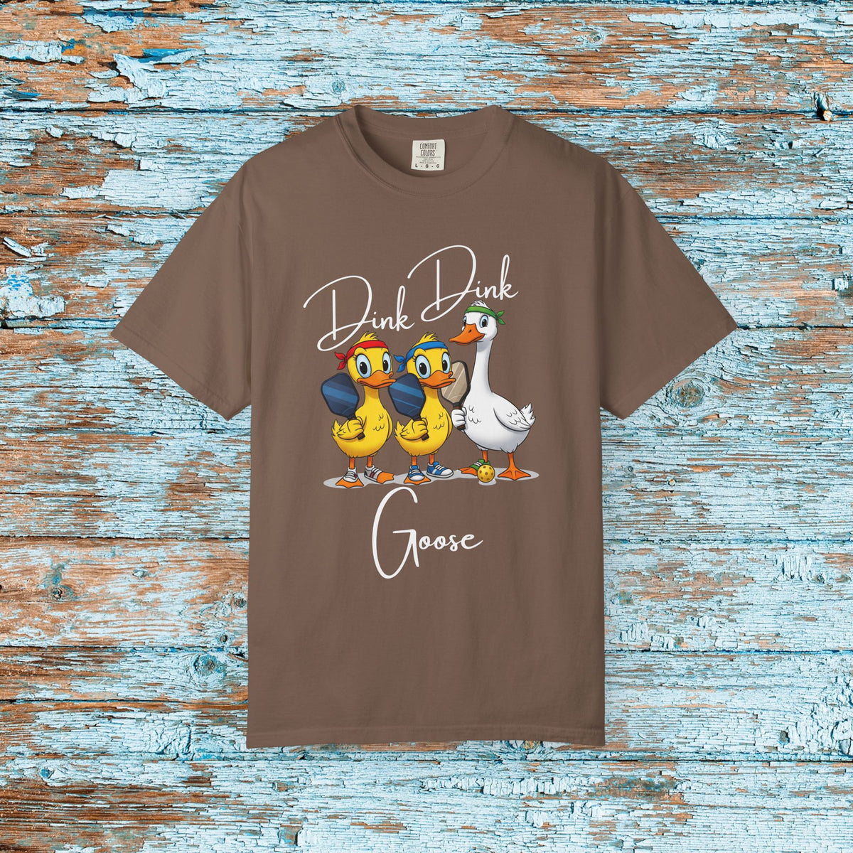 Pickleball Funny Goose Comfort Colors Shirt Dink Dink Goose Pickleball Shirt for Her Him Mom Dad Team Shirt Pickleball Lover Player Gift