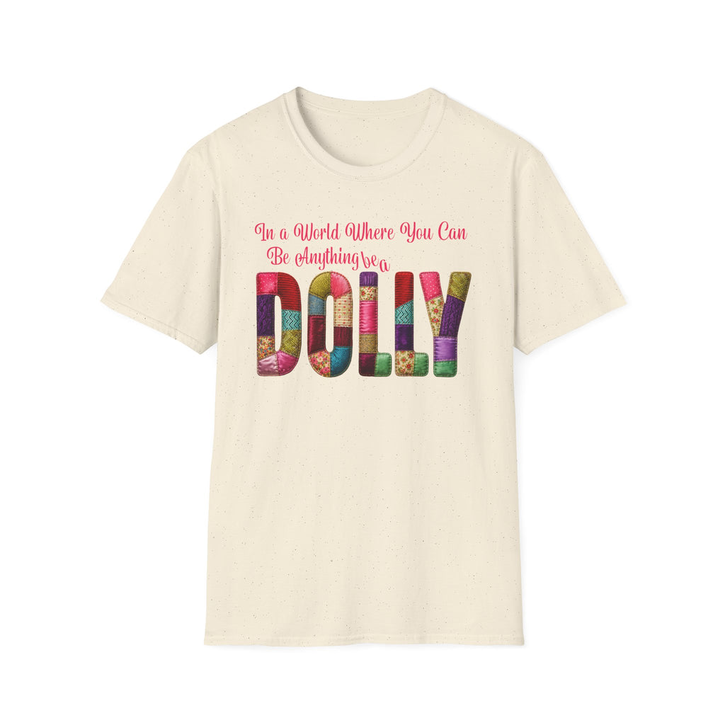 Dolly Tribute Shirt, Coat of Many Colors, Faux Quilt, Patchwork Aesthetic, Remember Dolly T-Shirt