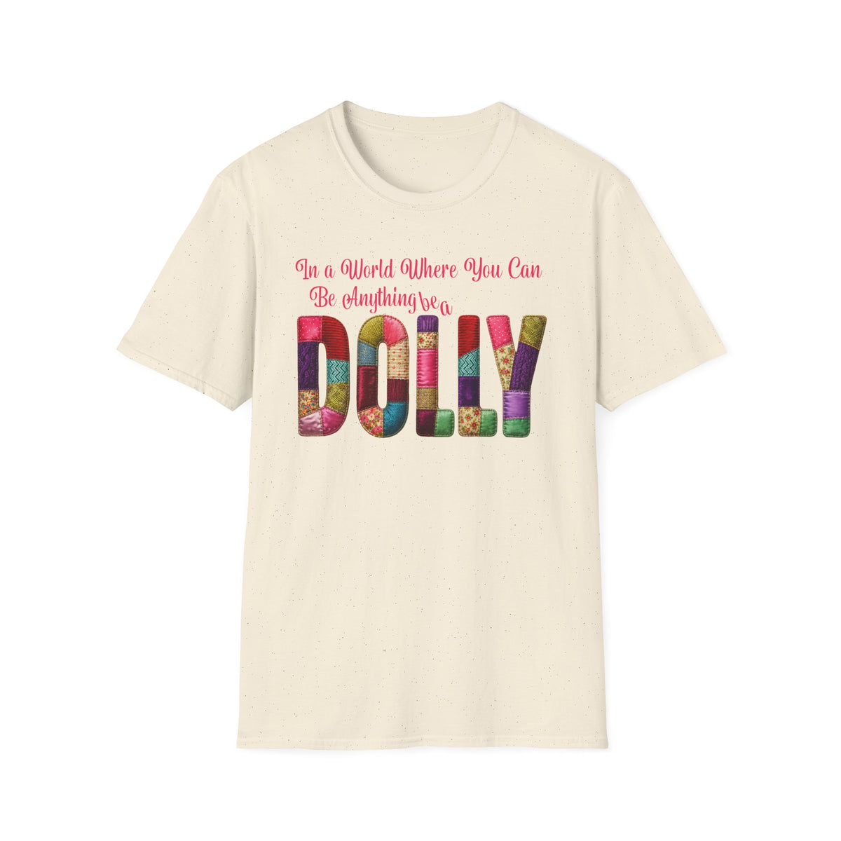 Dolly Tribute Shirt, Coat of Many Colors, Faux Quilt, Patchwork Aesthetic, Remember Dolly T-Shirt