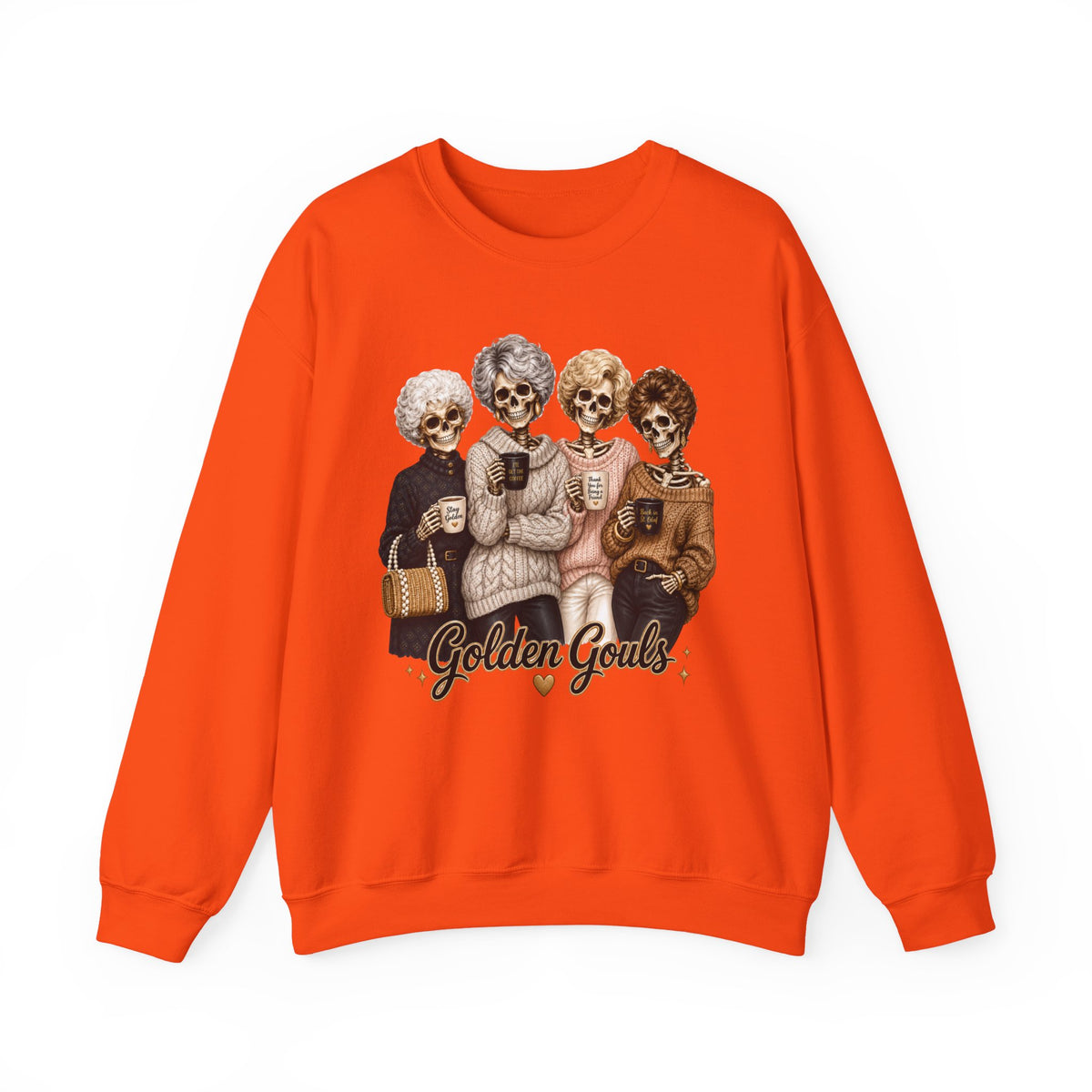 Golden Girls, Golden Gouls, Halloween Sweatshirt, Funny Matching Friend Shirt