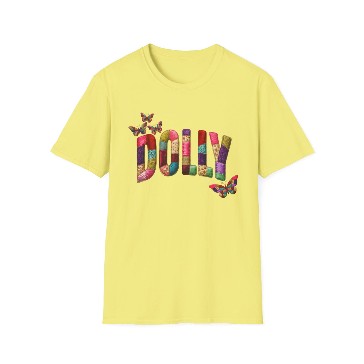 Dolly Tribute Shirt, Coat of Many Colors, Faux Quilt, Patchwork Aesthetic T-Shirt