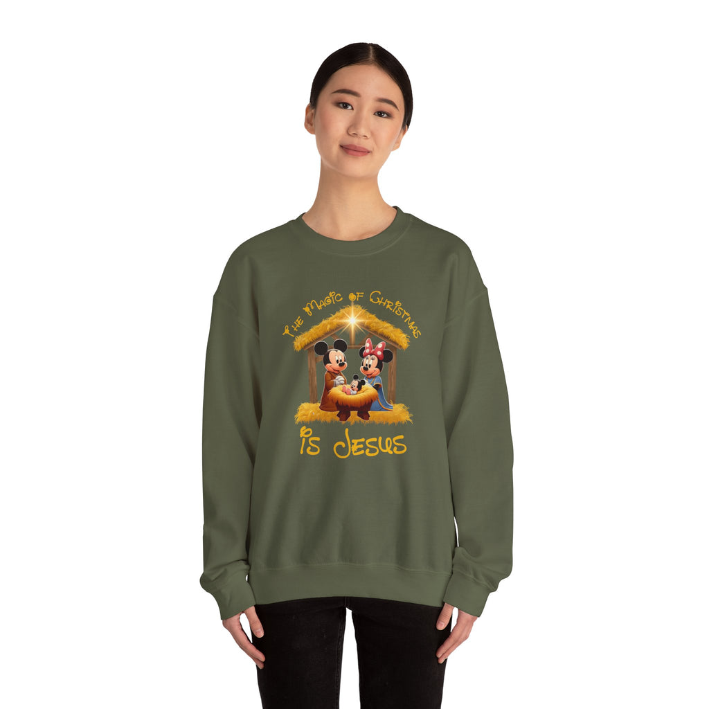 Jesus Mickey Magic Family Matching Shirts Greatest Gift of all Nativity Shirt Christian Christmas Shirt Religious Shirt Bible Verse Shirt