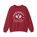Custom Pickleball Social Club Sweatshirt, Personalized Pickleball Crewneck, Custom Town Year Pickleball Shirt, Gildan 18000 Unisex