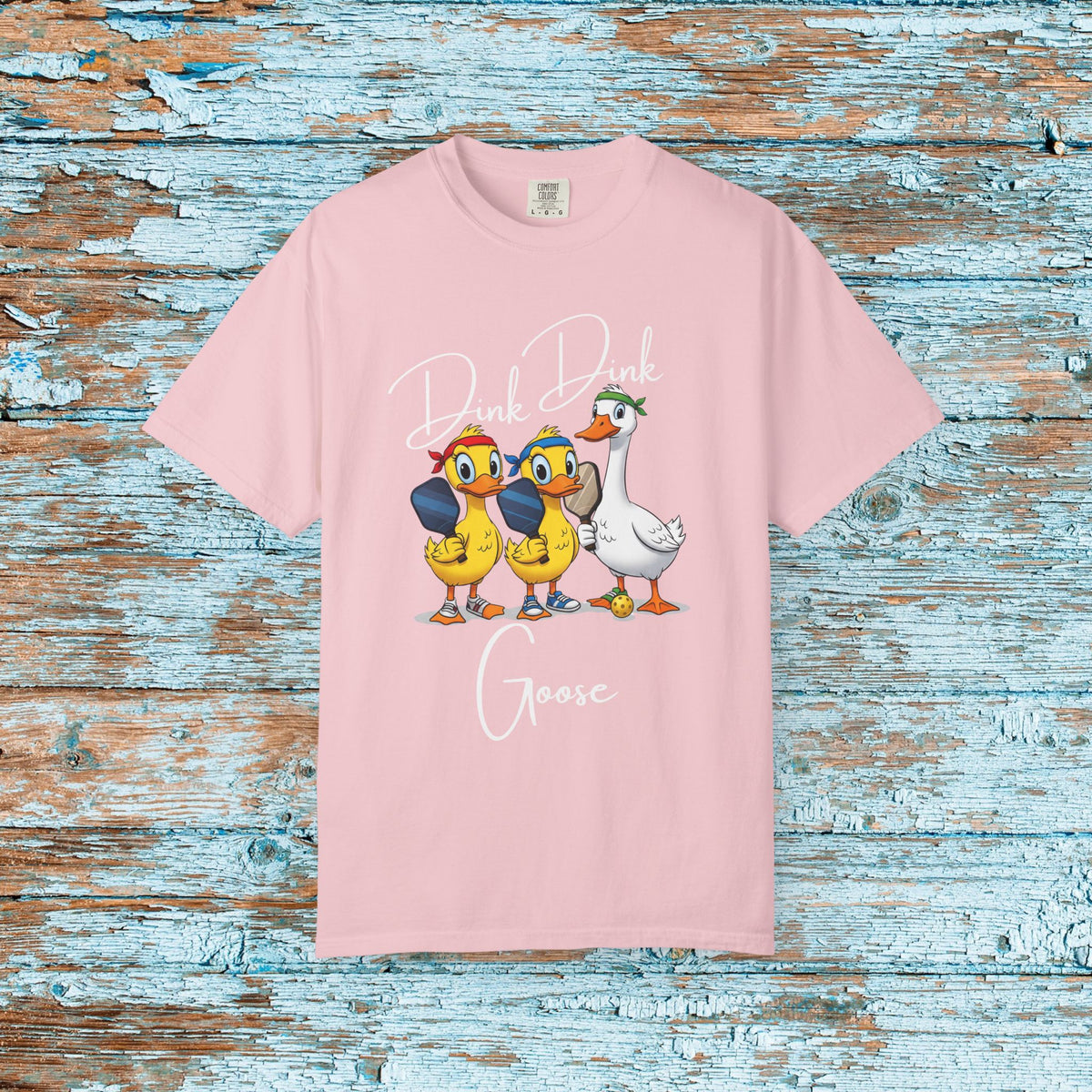 Pickleball Funny Goose Comfort Colors Shirt Dink Dink Goose Pickleball Shirt for Her Him Mom Dad Team Shirt Pickleball Lover Player Gift