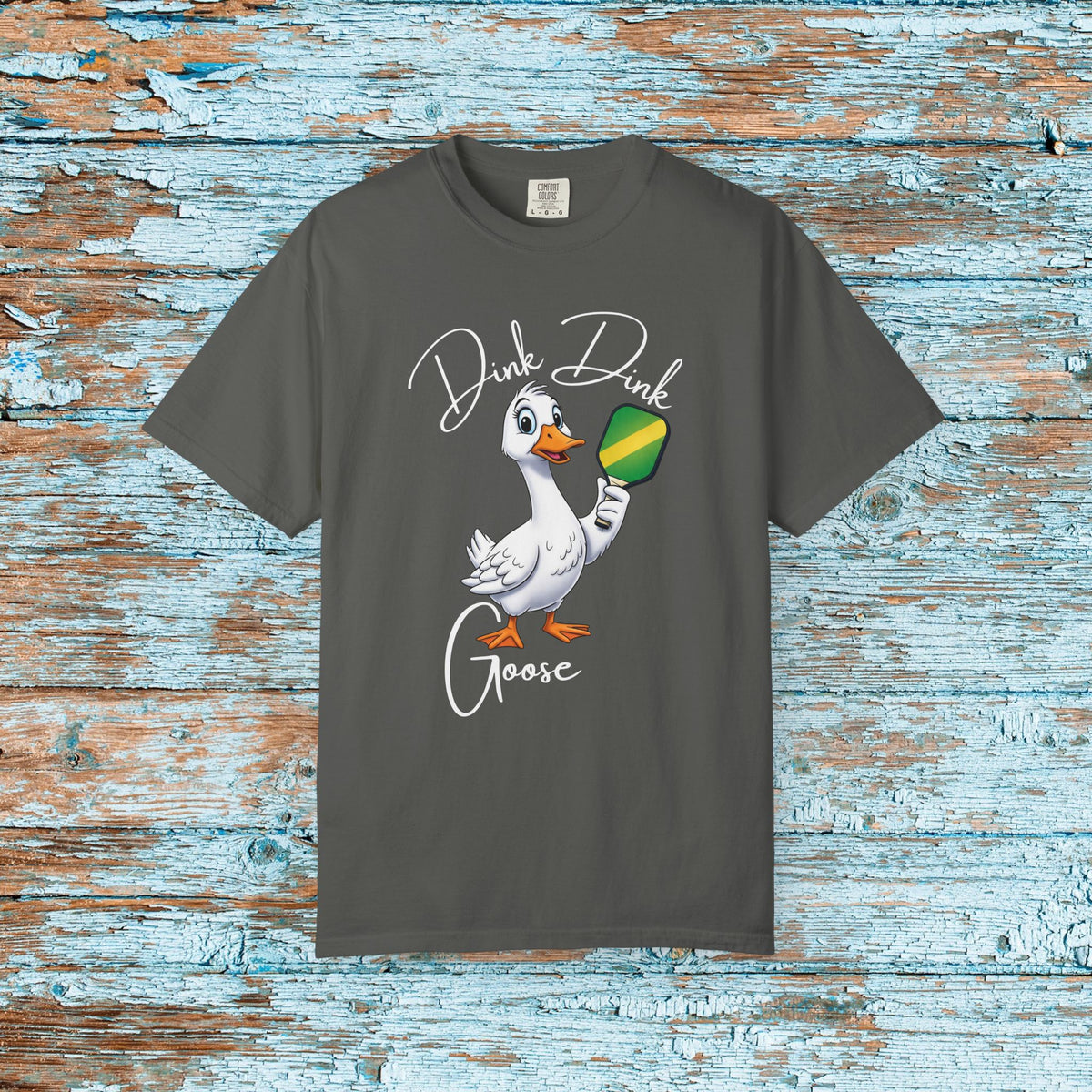 Pickleball Funny Goose Comfort Colors Shirt Dink Dink Goose Pickleball Shirt for Her Him Mom Dad Team Shirt Pickleball Lover Player Gift