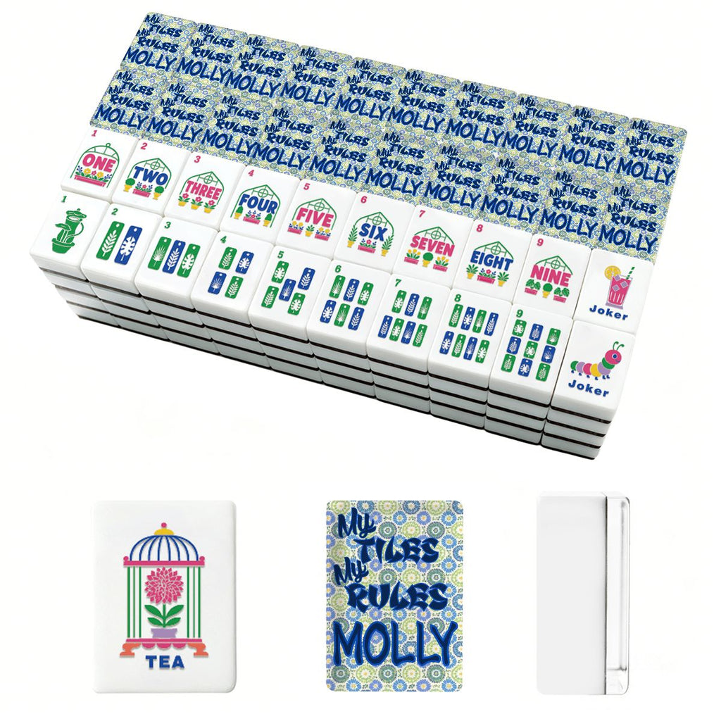 American Mahjong Tiles (Floral Garden Style) 1 Mahjong Mahjong (1)