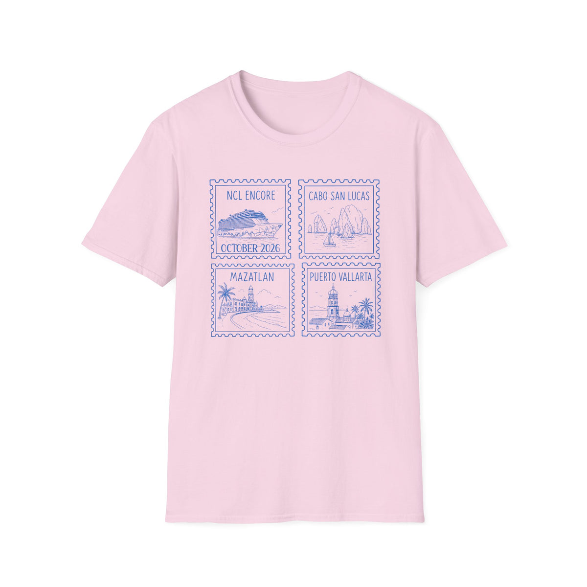 Custom Cruise Family Vacation Matching T-Shirt, Personalized Cruise Ship Tee, Custom Tee, Bachelorette Party, Destination Travel Shirt