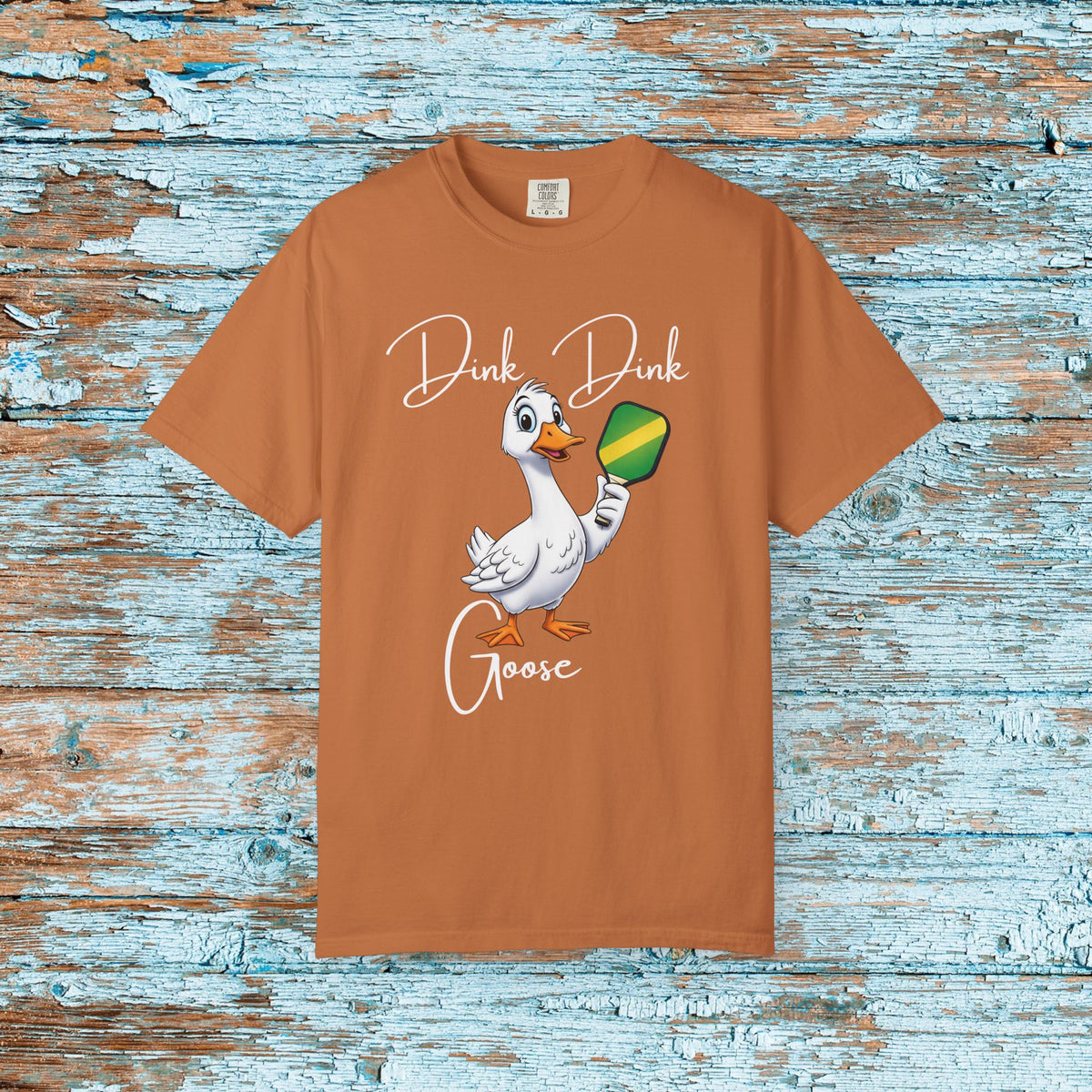 Pickleball Funny Goose Comfort Colors Shirt Dink Dink Goose Pickleball Shirt for Her Him Mom Dad Team Shirt Pickleball Lover Player Gift