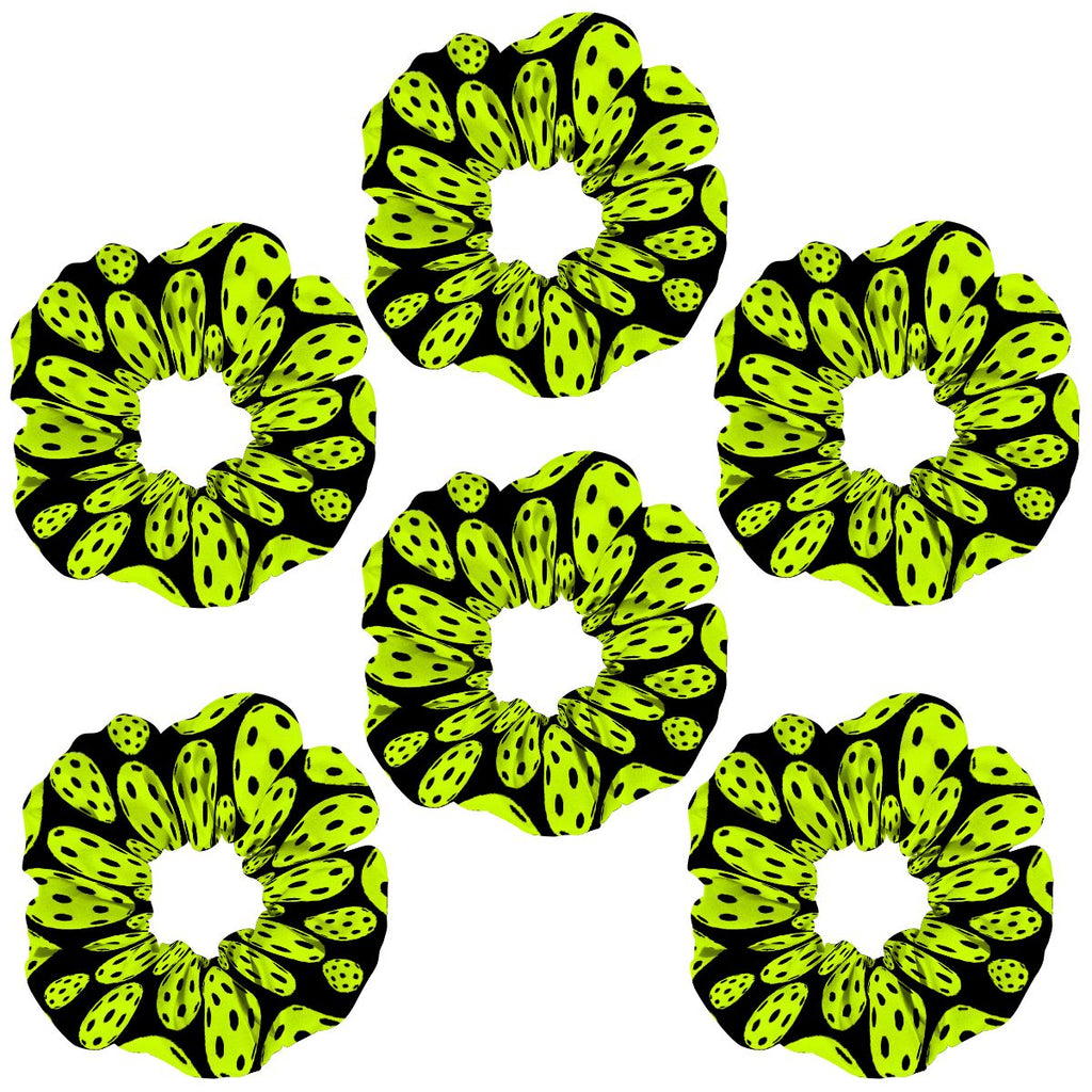 6Pack Hair Scrunchies pickleball socks